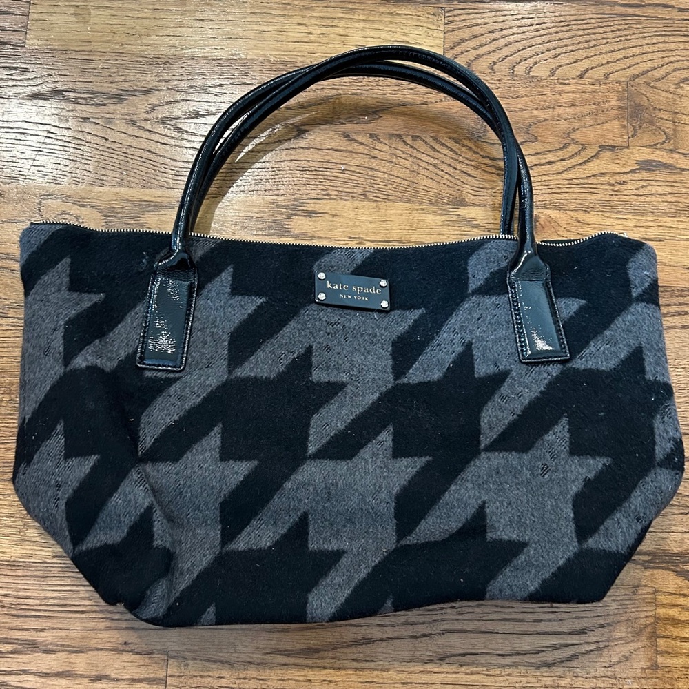 Kate Spade Houndstooth Tote